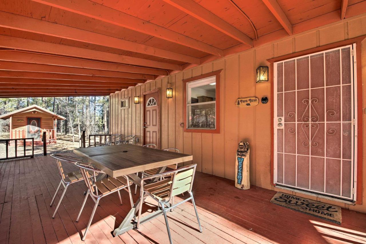 Pinetop Retreat With Hot Tub 3 Homes For Price Of 1 Exterior photo